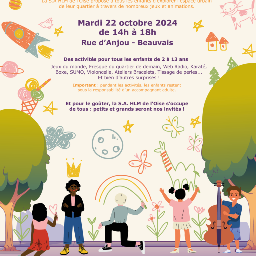 affiche rue aux enfants