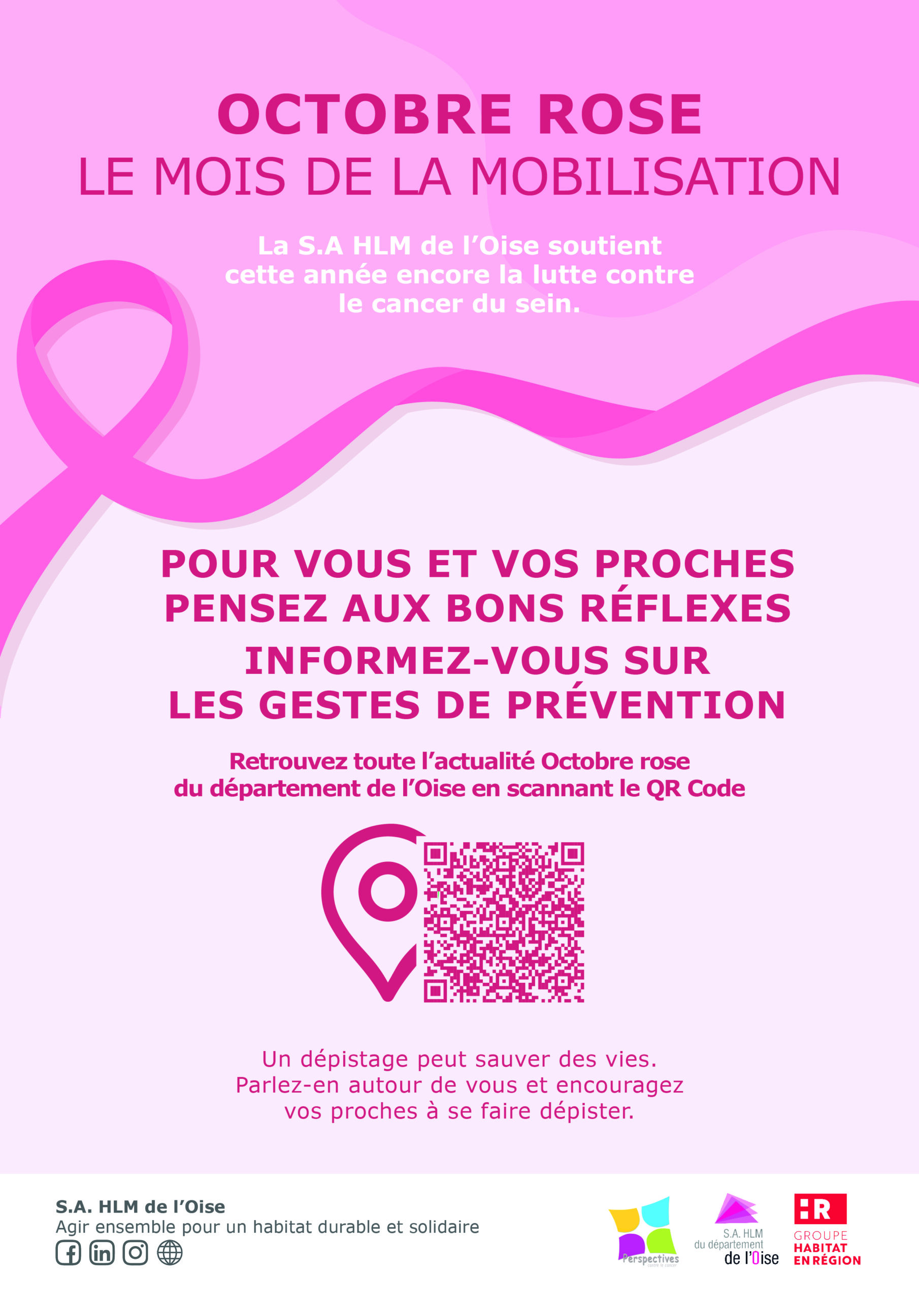 affiche habitants octobre rose 2025